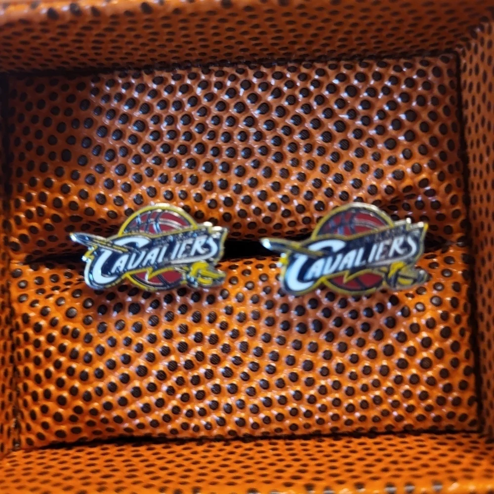 Cleveland Cavaliers Logo Cufflinks In Original Box
